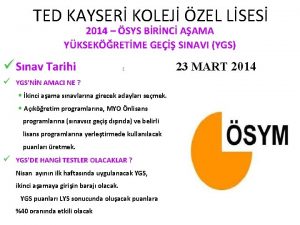 TED KAYSER KOLEJ ZEL LSES 2014 SYS BRNC