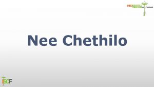 Nee Chethilo 2 Nee Chethilo Rottenu Nenayya Viruvu