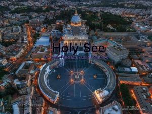 Holy See By Corey Field and Jaxson Warboys