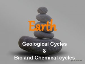 Earth Geological Cycles Bio and Chemical cycles your