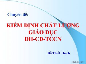 Chuyn KIM NH CHT LNG GIO DC HCTCCN