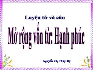 Nguyn Th Thy M Tr chi Nhanh tay