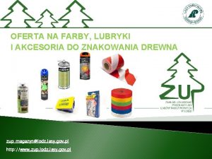 OFERTA NA FARBY LUBRYKI I AKCESORIA DO ZNAKOWANIA