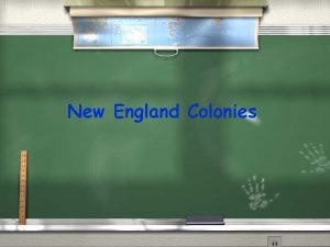 New England Colonies I Southern Colonies Virginia Maryland