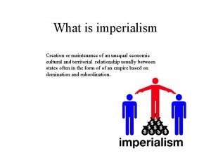 Imperialism defintion