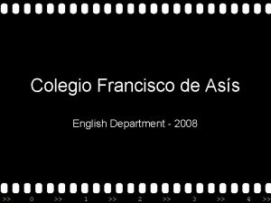 Colegio Francisco de Ass English Department 2008 0