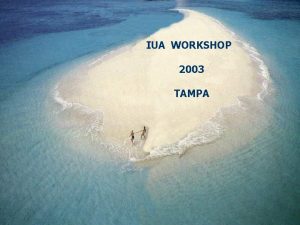 IUA WORKSHOP 2003 TAMPA TARGETING IDMS INDEXES Abstract