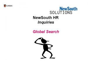 New South HR Inquiries Global Search Select New