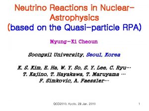 Neutrino Reactions in Nuclear Astrophysics based on the