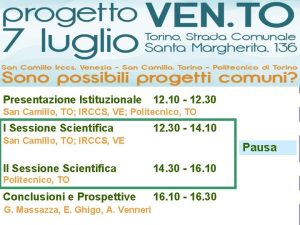 Progetto VEN TO San Camillo Torino 7 7