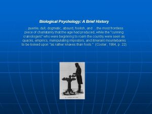 Biological Psychology A Brief History puerile dull dogmatic