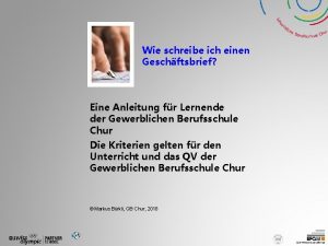 Wie schreibe ich einen Geschftsbrief Eine Anleitung fr