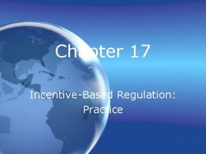 Chapter 17 IncentiveBased Regulation Practice Introduction Cap Trade
