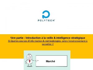 1re partie Introduction la veille intelligence stratgique 3