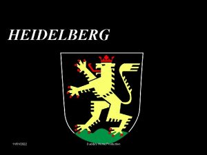 HEIDELBERG 11012022 Daddys Home Production Panormica de Heidelberg