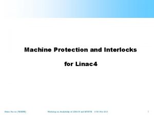 Machine Protection and Interlocks for Linac 4 Bruno