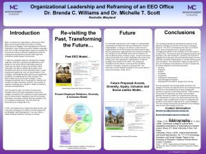 Organizational Leadership and Reframing of an EEO Office