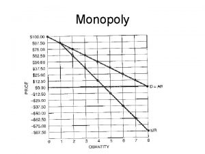 Monopoly Monopolies Pure Monopolies rare Public Utilities Cable
