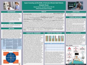 Sepsis Screening and Morbidity of Seriously Infected Adult