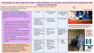 PREVENCIN DE INFECCIN POR COVID19 PARA PERSONAL DE