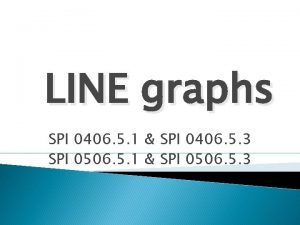 LINE graphs SPI 0406 5 1 SPI 0406