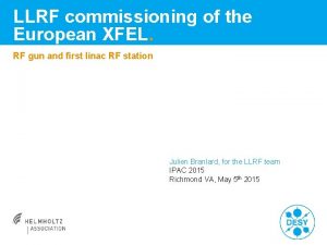 LLRF commissioning of the European XFEL RF gun