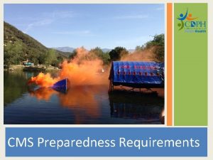 CMS Preparedness Requirements Rule Applies to Following Facilities