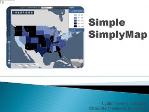 Simple Simply Map Lydia Towery Librarian Charlotte Mecklenburg