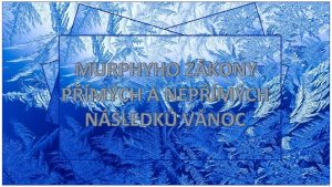 MURPHYHO ZKONY PMCH A NEPMCH NSLEDK VNOC Disasterv