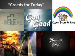 Creeds for Today Jewish Beliefs Creed The Shema