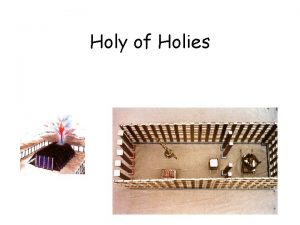 Holy of Holies 20 boards on south and