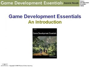 Game Development Essentials An Introduction Chapter 2 Player