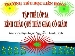 Gio vin thc hin Nguyn Thanh Bnh Kim