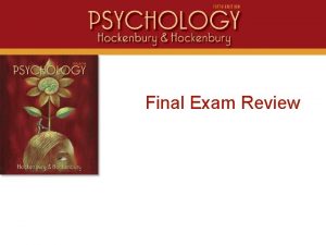 Intro Final Exam Review Intro Chapter 1 Introduction