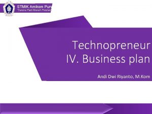 STMIK Amikom Purwokerto Sarana Pasti Meraih Prestasi Technopreneur