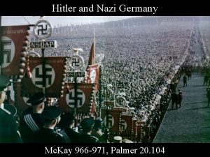 Hitler and Nazi Germany Mc Kay 966 971
