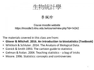 Couse moodle website https moodle 3 ntnu edu