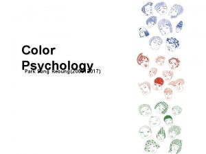 Color Psychology Park Sung Reoung200812017 Color soul is