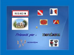 Prsent par automatique Rosheim est une commune Franaise