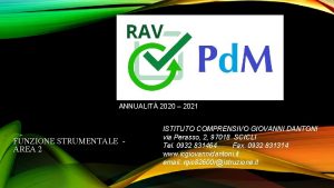 ANNUALIT 2020 2021 FUNZIONE STRUMENTALE AREA 2 ISTITUTO