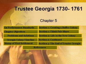 Trustee Georgia 1730 1761 Chapter 5 Ga Performance