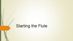 Starting the Flute Recordings https www youtube comwatch