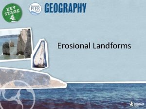 Erosional Landforms Headlands and Bays Headland a piece