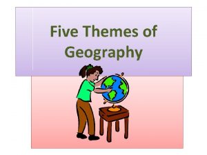 Five Themes of Geography Location location Where in