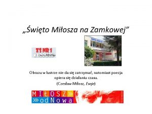 wito Miosza na Zamkowej Obrazu w lustrze nie