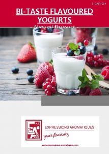 EDAIR024 BITASTE FLAVOURED YOGURTS Natural flavours www expressionsaromatiques