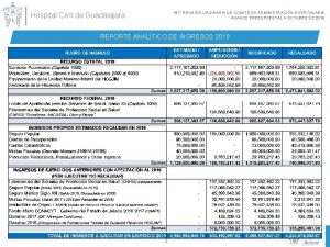 161 REUNIN ORDINARIA DE COMIT DE ADMINISTRACIN HOSPITALARIA