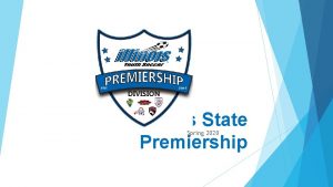 Illinois State Premiership Spring 2020 Team Registration In