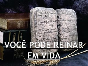 VOC PODE REINAR EM VIDA Se pela ofensa