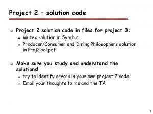 Project 2 solution code q Project 2 solution